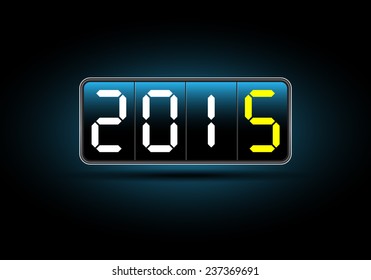 Happy New Year 2015 design