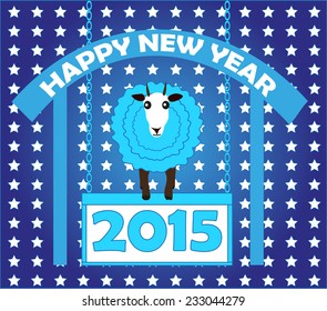 Happy new year 2015 of goat