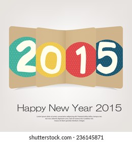 Happy new year 2015 labels
