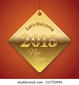 Happy New Year 2015 - Poster / Template / Background Design