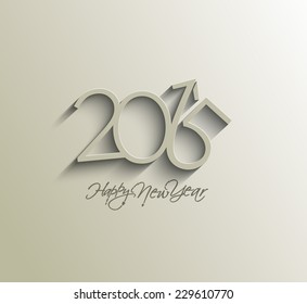 Happy new year 2015 Text Design 