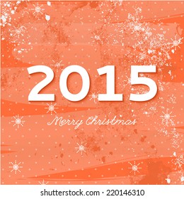 Happy New Year 2015 Vector Illustration