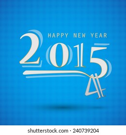 Happy new year 2015, Vector illustration