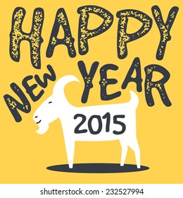 happy new year 2015,year of goat,Chinese new year