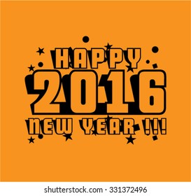 Happy New Year 2016 Background