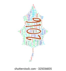 "Happy New Year 2016". Cloud of words