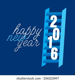 happy new year 2016 concept vector 
