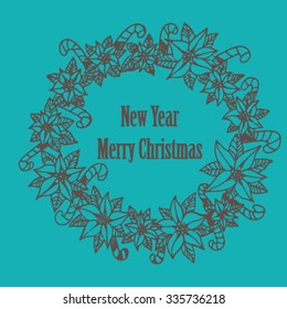 happy new year 2016 design, vector illustration eps10 graphic