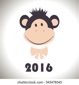 Happy New Year 2016 Year of the Monkey