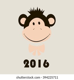Happy New Year 2016 Year of the Monkey