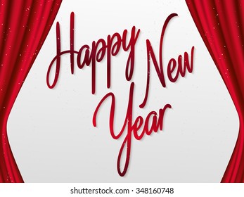 happy new year 2016 red text new design