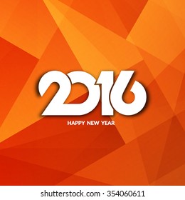 Happy new year 2016 shiny background design.
