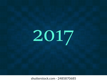 Happy new year 2016 - vector icon