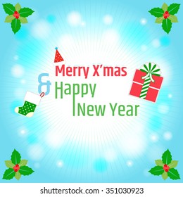 Happy new year 2016 vector illustration