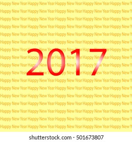 Happy New Year 2017  Background
