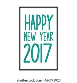 Happy New Year 2017 Design Template Elements
