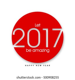 Happy New Year 2017 Layout/Design Cover Background