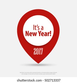 Happy New Year 2017 Layout/Design Cover Background