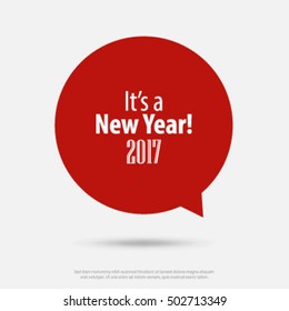 Happy New Year 2017 Layout/Design Cover Background