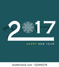Happy new year 2017 and merry christmas