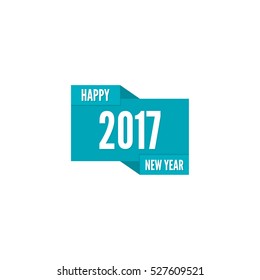 Happy new year 2017 theme.
