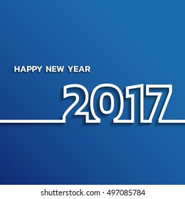 Happy new year 2017 vector background year of rooster can be use for your artwork homepage or website . 2017 greeting card. 2017 calendar headline.