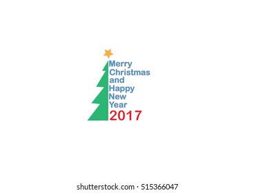 Happy New Year 2017. Vector New Year background