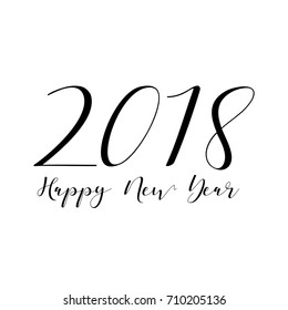 Happy new year 2018.