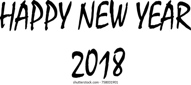 Happy New Year 2018 . 