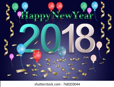 happy New Year 2018