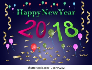 happy New Year 2018