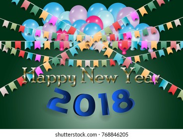 happy New Year 2018