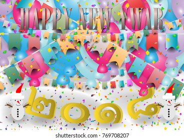 happy New Year 2018
