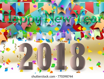 happy New Year 2018