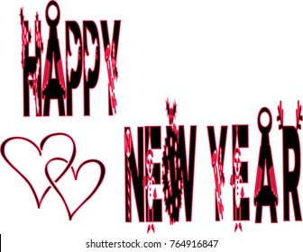 Happy New Year 2018 Background