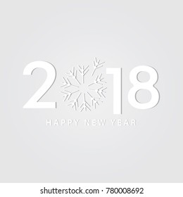 happy new year 2018 background