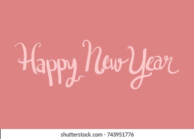 Happy New Year 2018 Lovely greetings card