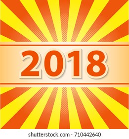 Happy New Year, 2018 Two Thousand and Eighteen