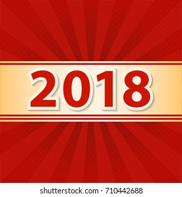 Happy New Year, 2018 Two Thousand and Eighteen
