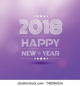 Happy New Year Vector Illustration Stock Vector (Royalty Free ...