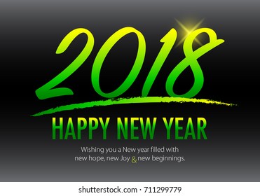 Happy New Year 2018, wish you all the best as always in this coming new year.