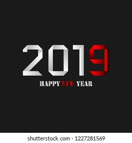 Happy New year 2019 background