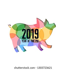 Happy new year, 2019, Chinese new year greetings, Year of the pig , fortune , health , rich