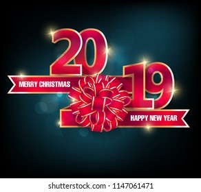 Happy new year 2019 and Merry Christmas