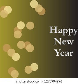 Happy New Year 2019-Vector
