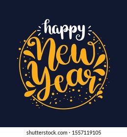 Happy New Year, new year 2020