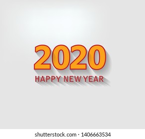 Happy New Year 2020 Background. Merry christmas, year of the rat.