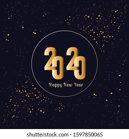 Happy New Year 2020 Background