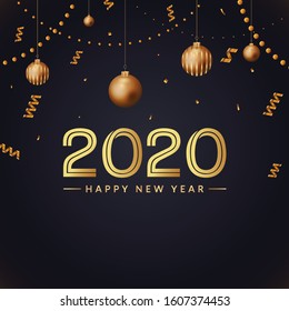 Happy New Year 2020 Background