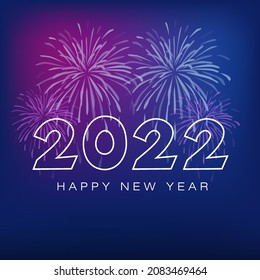 Happy-Neujahr-Hintergrund 2020 